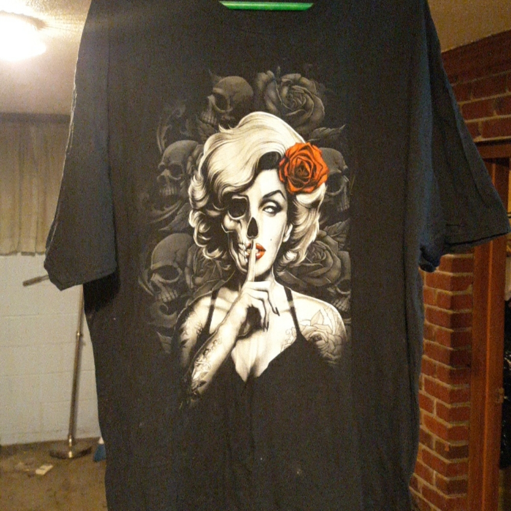 Life/death-love/hate graphic shirt